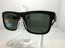 AUTHENTIC SPY SUNGLASSES DISCORD SOSI MATTE BLACK/HD GREY GREEN 673119973863