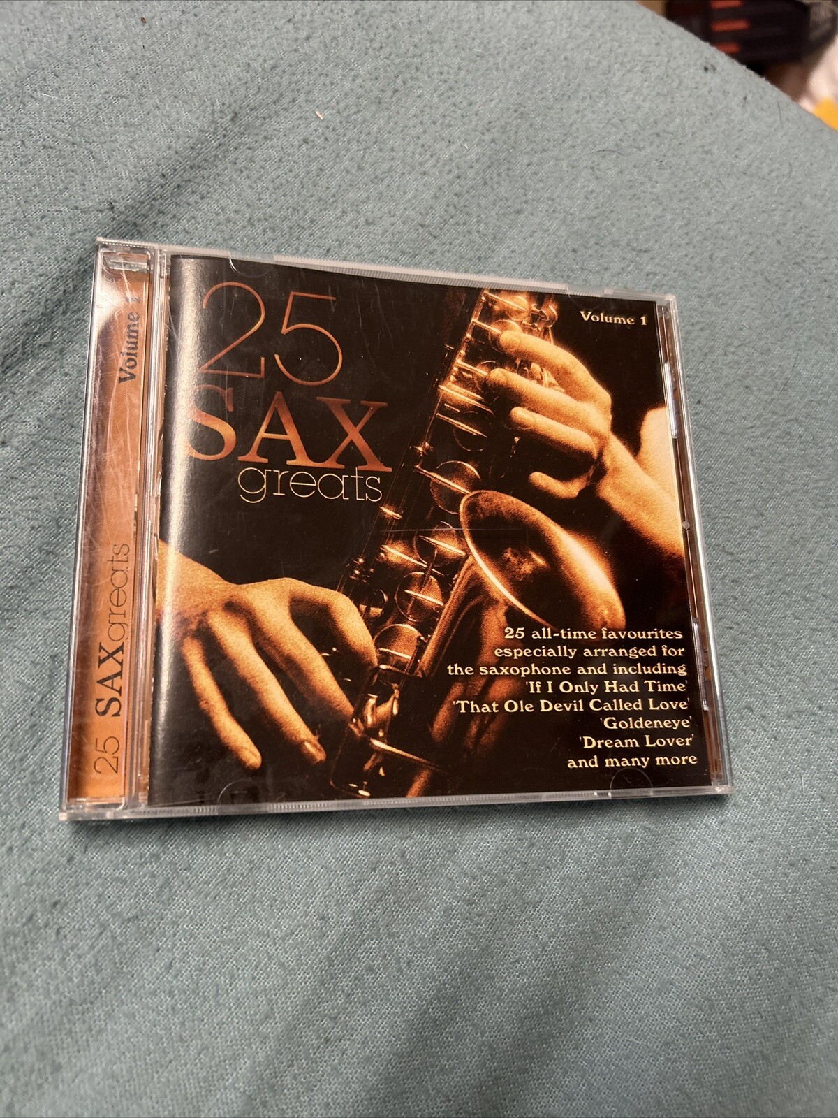 25 Sax Greats Favorites Volume 1 Time Music Very Good Condition