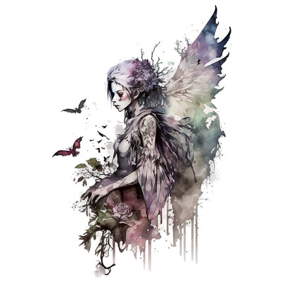 XXL 18x18 cm car decal sticker Gothic sticker