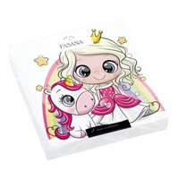 20 Servietten Cartoon Princess & Unicorn Prinzessin Einhorn Kinder Tischdeko 33X
