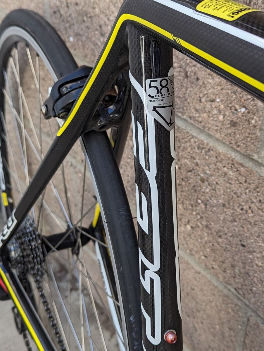 Felt F6 F Series Road Racing Bike 58cm 10 Speed Sram LOS Felt F6 F Series Road Racing Bike 58cm 10 Speed Sram LOS