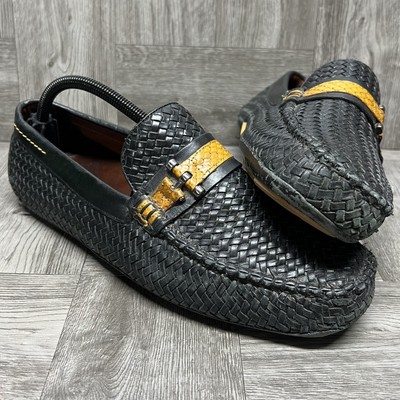 Franco Cuadra leather Loafers Mocasin black stingray shoe | Cuadra main image 3