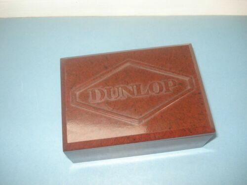 Autocollant Publicitaire Dunlop SP - Vintage 80's, 19x6 Cm, Sport Automobile