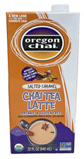 Oregon Chai Salted Caramel Chai Tea Latte Black Tea Concentrate 32 oz