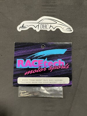 Racetech Vintage RC Car Part # 3050 Soft Laydown Motor Brushes