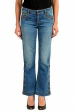 Just Cavalli Women's Blue Stretch Boot Cut Jeans US 26 IT 40