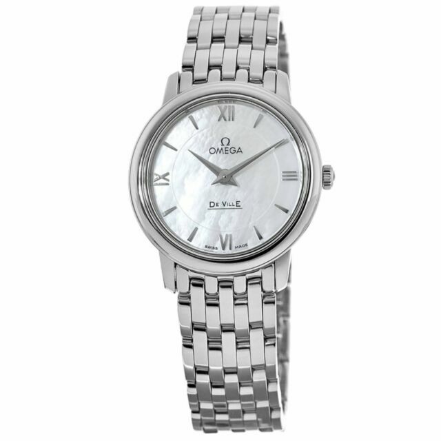 OMEGA Prestige White Mother of Pearl 