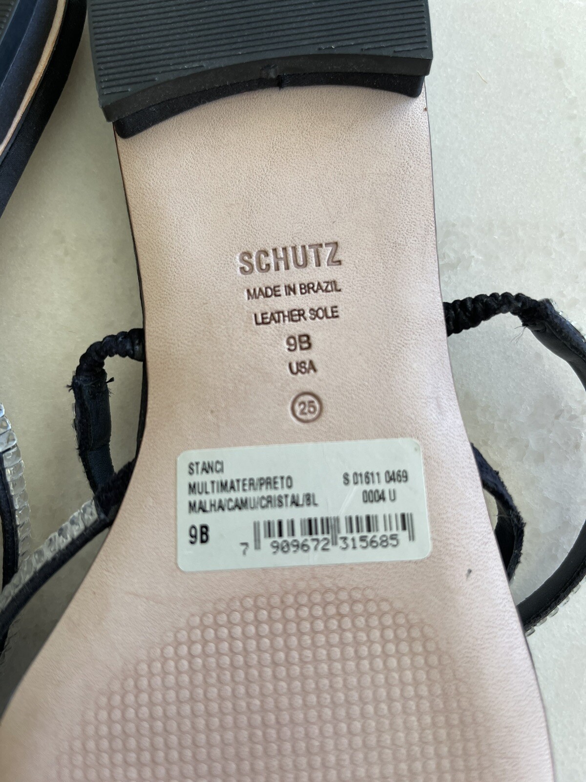 SCHUTZ ‘Stanci’ Crystal Slide Sandals, 9B, NEW, SOLD OUT!!! image 4