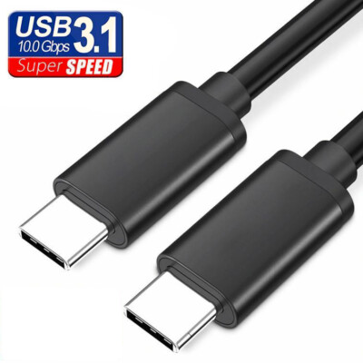 USB C To USB C Ladecabel PD 60W Dual Type C Charging für Samsung Huawei Xiaomi