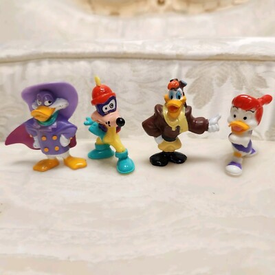 1992 Darkwing Duck Complete Set Mini Figures Mail Away Kellogg's Cereal