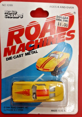 Road Champs 1099 Die Cast Corvette #19 NEW in Package | eBay