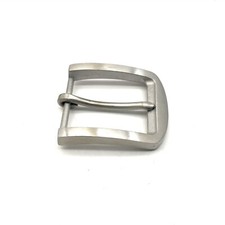 Stainless Steel Pin Buckle Leather Belt Buckle Strap Fastener Closure 1.5''
