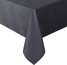 Sancua Rectangle Tablecloth - 60 X 120 Inch - Stain and Wrinkle Resistant Washab