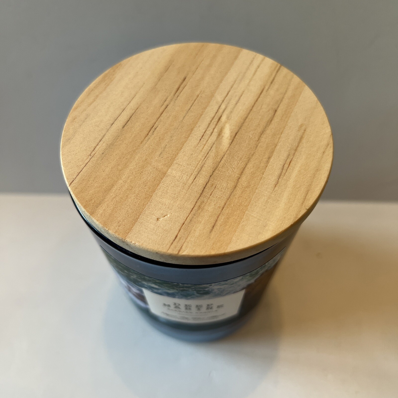 Leoben Co DEEP MARINE Single Wick Scented Candle 9 oz Vegan Soy Wax