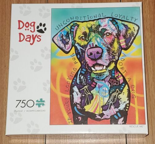 Buffalo Games - Dog Days - Rescue Me - 750 Piece Jigsaw Puzzle New Sealed - Afbeelding 1 van 2