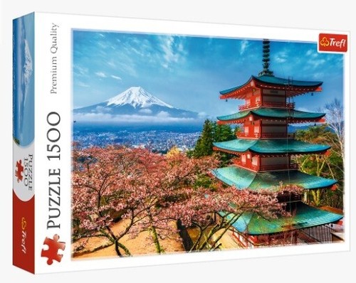Trefl Jigsaw Puzzle 1500 Pieces Mount Fuji Premium Quality - Picture 1 of 2