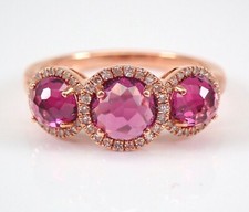 2.00Ct Round Cut Lab Created Red Ruby Wedding...