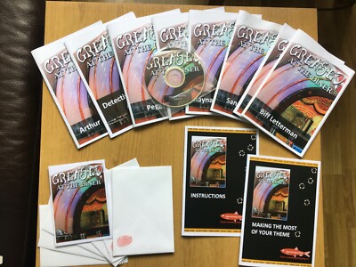 Dinner Party Spiel Set für Jugendliche (8 Spieler), einmal benutzt, verpackt