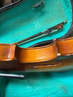 Used Cremona Fecit Anno Domini Restoration or Parts Purpose 4/4