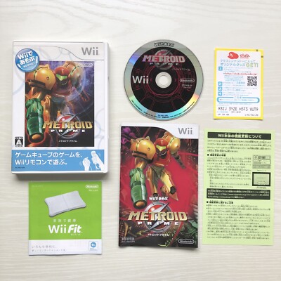 Nintendo Wii Metroid Prime, 2 Dark Echoes & 3 Corruption set of 4