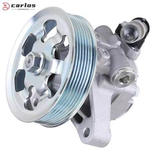 Power Steering Pump + PULLEY FOR 2002, 2005-2011 Honda CR-V EX LX 2.4L L4