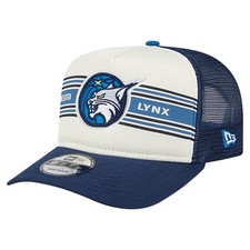 Unisex New Era  White/Navy Minnesota Lynx Banner Foam Front 9FIFTY A-Frame