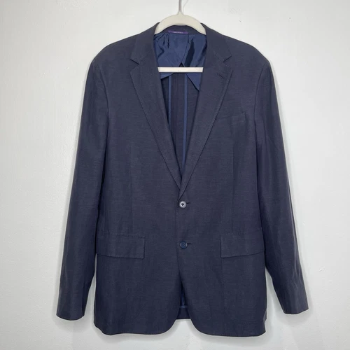 LAUREN RALPH LAUREN Ralph Lauren Purple Label Hadley Hand Tailored Silk Linen Sport Jacket 2K MSRP