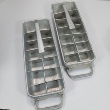 Two Vintage Frigidaire Quickube Ice Cube Tray...