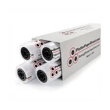 Plotter Paper Direct (24lb, Coated | 4 Rolls, 2" Core | 36 In x 150 Ft) for C...