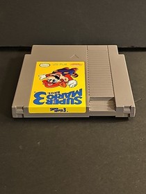 Super Mario Bros 3 Nintendo NES Cartridge with Manual 