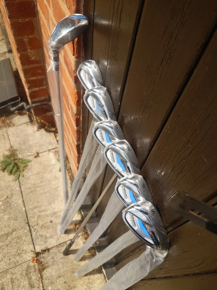Forgan F200 Stainless Steel Iron Set with Hybrid, Right Hand, Steel Shafts - Image 2 of 4