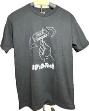80's "Hi-Tech" Cassette & Pencil Rewind (M) T-Shirt