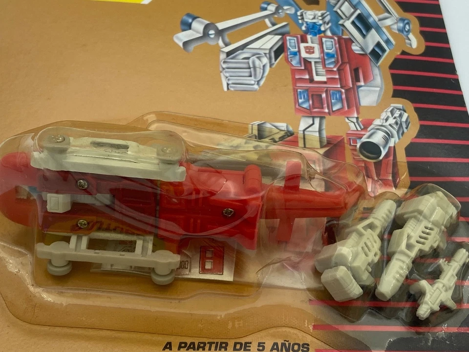 Transformers G1 1990 Blades Defensor classic gold MOSC Europe MB hasbro - Image 3 of 4