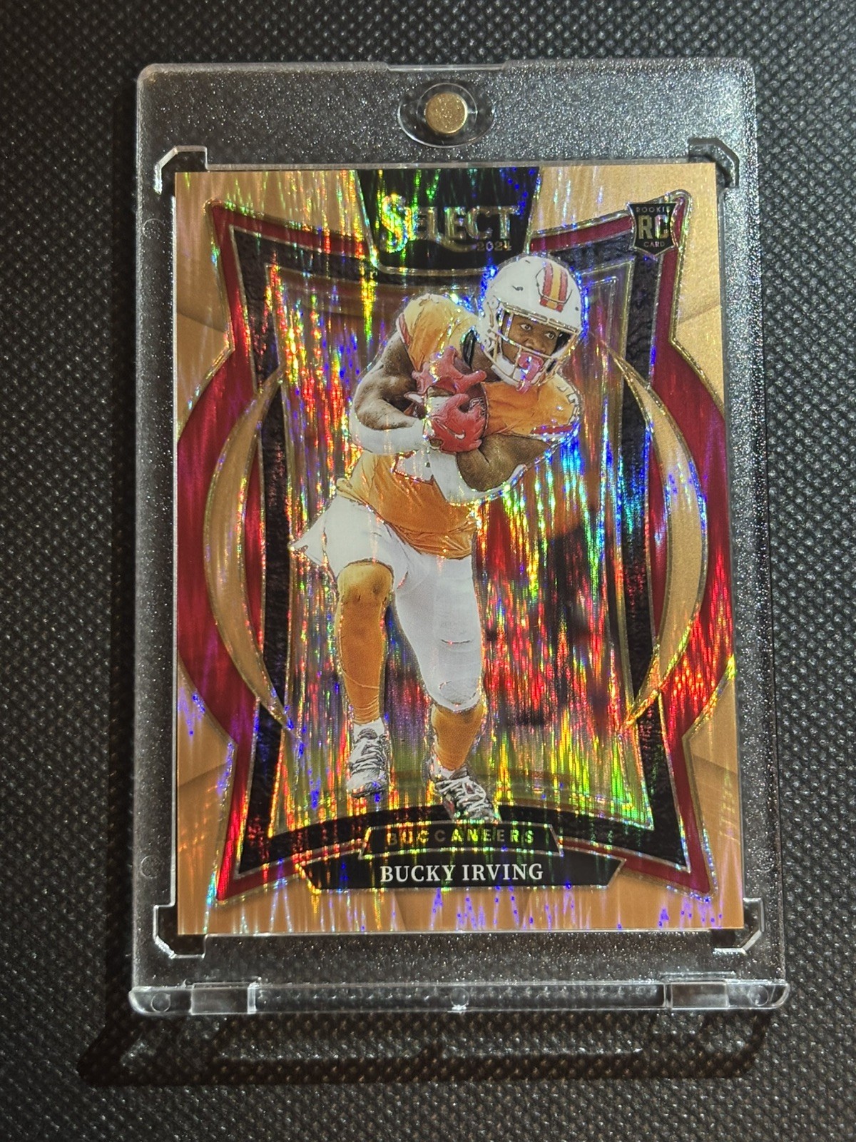 Bucky Irving 2024 Select Football Concourse Copper Shock RC /299 Buccaneers