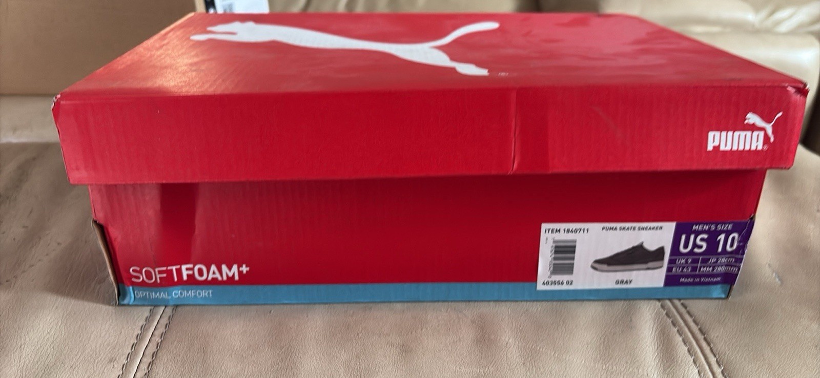 Size 10 - Puma Skate C Buck Cool Dark Grey thumbnail 2