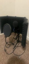 Dejasound Upgraded Studio Recording Microphone with Isolation Standard, Black