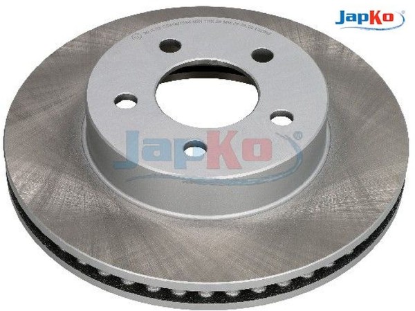 2X Bremsscheibe Japko 60991C 2 Bremsscheiben Vorderachse Vorne FüR Jeep-image