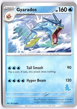 Pokemon TCG Gyarados My First Battle Squirtle Stamp Unconfirmed NM