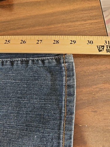 Calvin Klein Damen Jeans Größe 12/30 Medium Wash Flare G1 - Bild 4 von 9