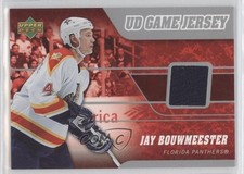 2006-07 Upper Deck UD Game Jersey Jay Bouwmeester #J-JB 0e3
