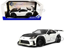 2024 TOYOTA GR86 LBWK BODY KIT RHD PEARL WHITE 1/18 DIECAST BY SOLIDO S1813602