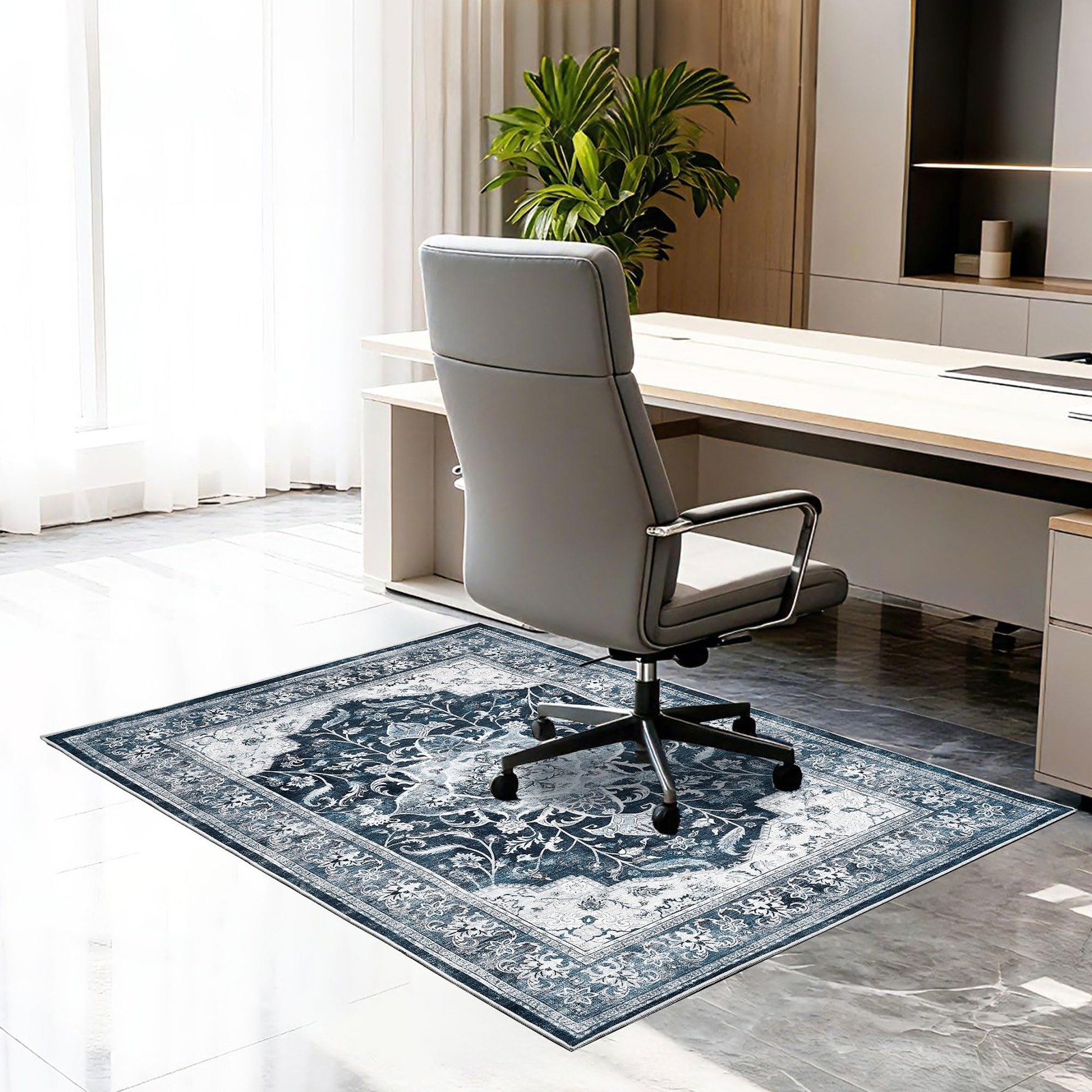Office Chair Mat for Hardwood Floor & Tile Floor, 36
