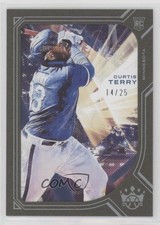 2022 Panini Diamond Kings Rookies I Green Frame 14/25 Curtis Terry #82 0v0