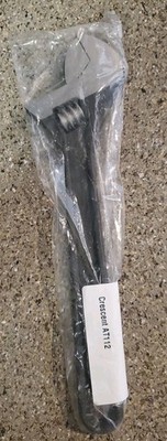 Crescent Tools 12'' Adjustable Wrench AT112 Crestoloy Black Oxide Heavy Duty New
