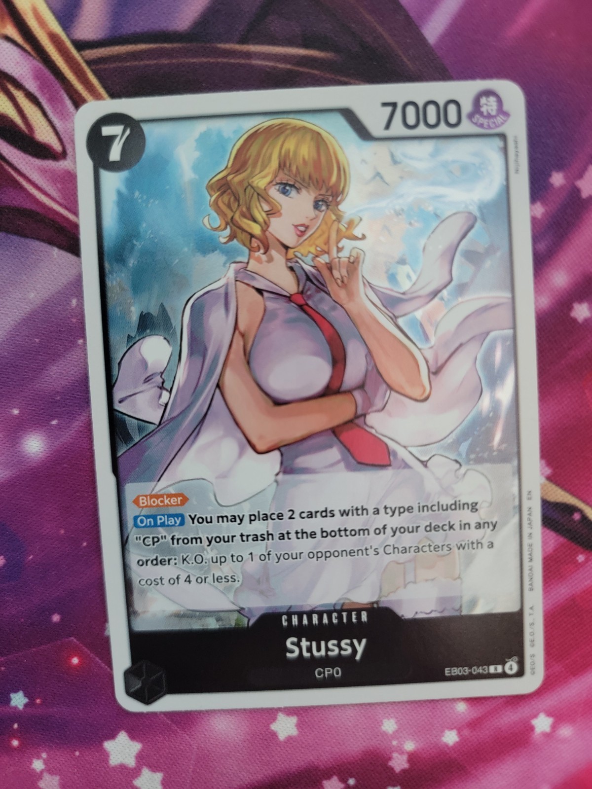 Stussy EB03-043 English In Hand Ready To Ship