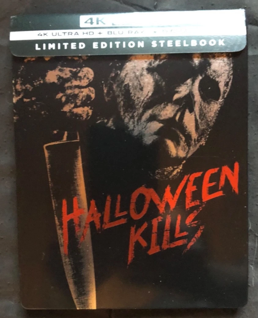 Halloween Kills (4K UHD•Blu-ray, 2020) Steelbook Horror