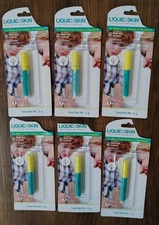 6 PK Liquid Skin Better Bandage Seals Cuts/Scrapes, Waterproof, First Aid 0.5g