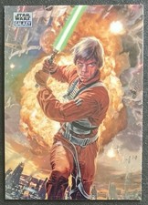 Luke Skywalker 2025 Topps Star Wars Galaxy Refractor #2