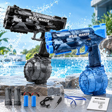 1/2 PC Electric Water Gun Automatic Water Blaster 500CC 30FT Range Rechargeable