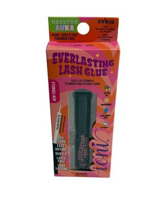 Ioni Everlasting Lash Glue Black Strong Hold Vegan Latex Free Quick Dry